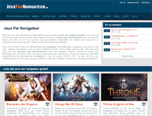 Tablet Screenshot of jeuxparnavigateur.fr